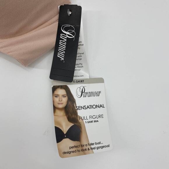 New PARAMOUR Sensational Underwire Full Figure T-Shirt Bra 40DD - Picture 2 of 3